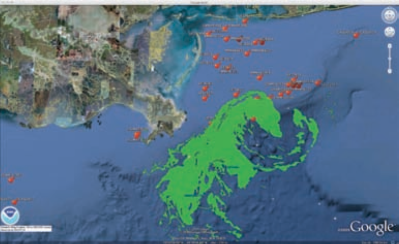 Oil Spill Map