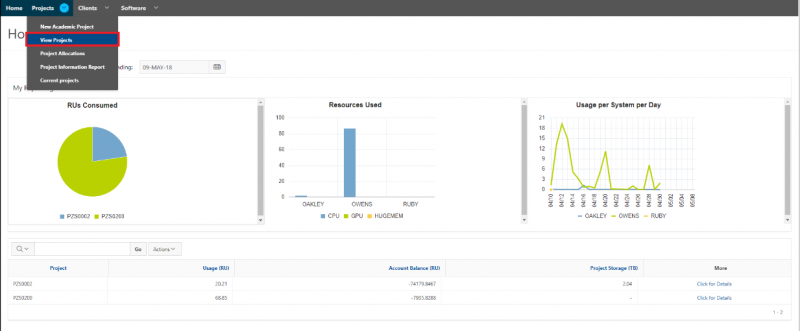 Screenshot of the Client Portal displaying the above text