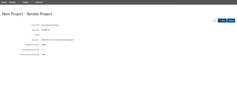Screenshot of the Client Portal displaying the above text