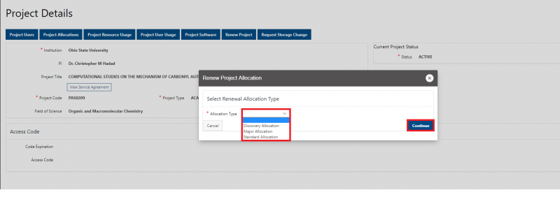Screenshot of the Client Portal displaying the above text
