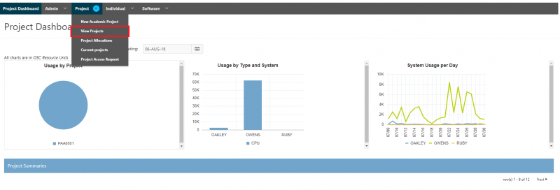 Screenshot of the Client Portal displaying the above text