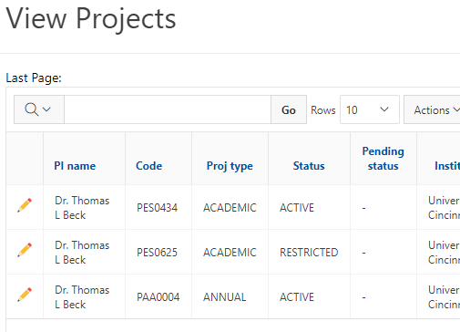 Screenshot of the Client Portal displaying the above text