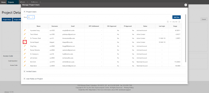 Screenshot of the Client Portal displaying the above text