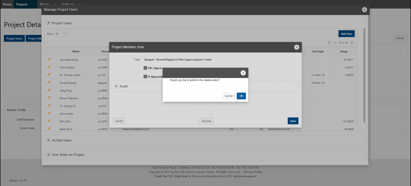 Screenshot of the Client Portal displaying the above text