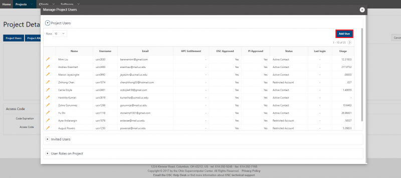 Screenshot of the Client Portal displaying the above text