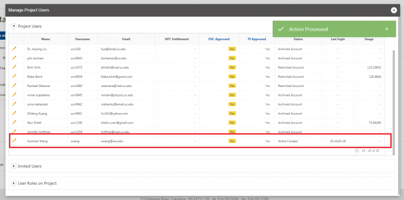 Screenshot of the Client Portal displaying the above text