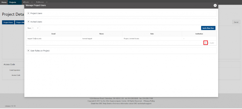 Screenshot of the Client Portal displaying the above text