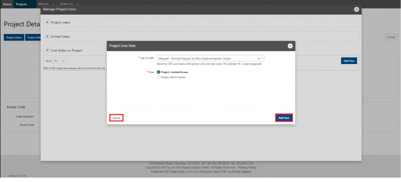 Screenshot of the Client Portal displaying the above text