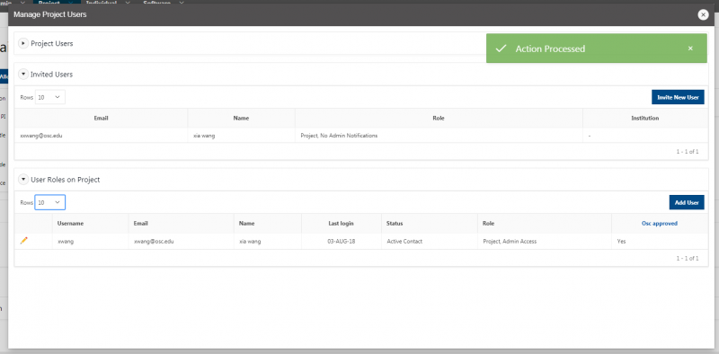 Screenshot of the Client Portal displaying the above text