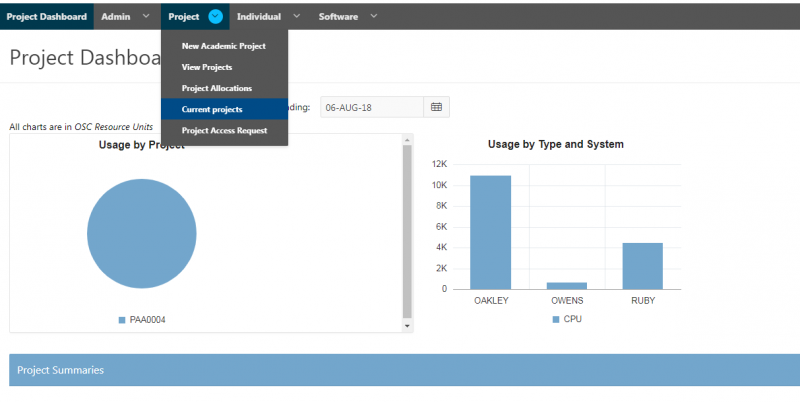 Screenshot of the Client Portal displaying the above text