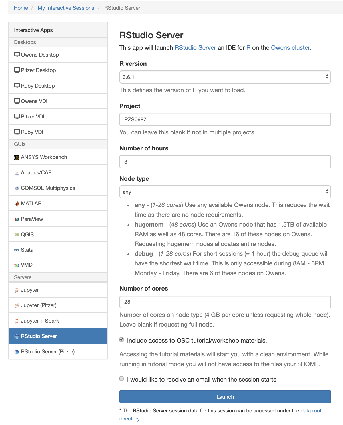 Image of how to setup RStudio