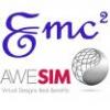 Emc2 and AweSim logos