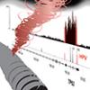 Illustration of tornado wreaking havoc on DNA.