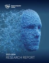 Cover of Research Report Cover of Research Report with illustration of blue head