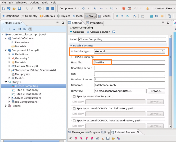 comsol 5.1 start to use both cores